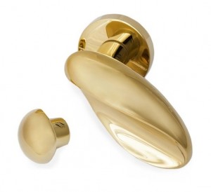 maniglia pomolino moon colombo design zirconium gold HPS  