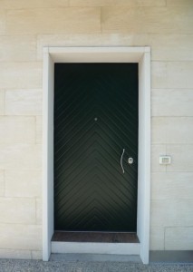 Pannello esterno in alluminio mod. Spiga KI RAL P 7100          